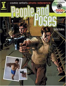 Comic Artist's Photo Reference - People & Poses: Book/CD Set with 1000+ Color Images (Comic Artists Reference)