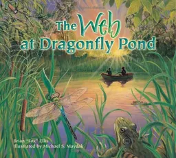 עטיפת הספר The Web at Dragonfly Pond מאת Brian Ellis