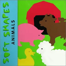 עטיפת הספר Soft Shapes: Animals מאת Ikids