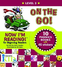 עטיפת הספר Now I'm Reading: On the Go!-Level 3 New Sounds and Blends מאת Nora Gaydos