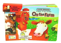 עטיפת הספר Junior Groovies: On the Farm מאת Susan Ring