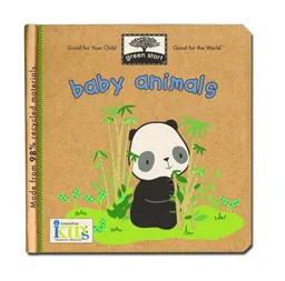 עטיפת הספר Green Start: Baby Animals מאת Ikids