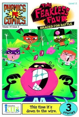 Phonics Comics: The Fearless Four: Braced for Battle - Issue 2 Level 2