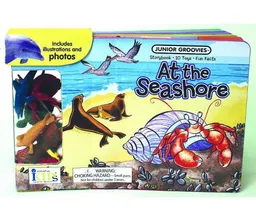 עטיפת הספר Junior Groovies: At the Seashore מאת Ruth Koeppel