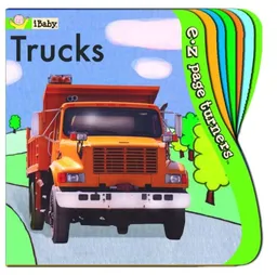 עטיפת הספר E-Z Page Turners: Trucks (Perfect for Little Fingers!) (Ibaby E-Z Page Turners) מאת Ikids