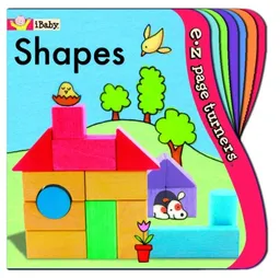 עטיפת הספר E-Z Page Turners: Shapes (Perfect for Little Fingers!) (Ibaby, E-Z Page Turners) מאת Ikids