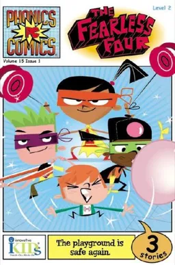 עטיפת הספר Phonics Comics: The Fearless Four - Level 2 מאת Lara Bergen