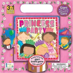 עטיפת הספר My Giant Floor Puzzle: Princess Party מאת Ikids