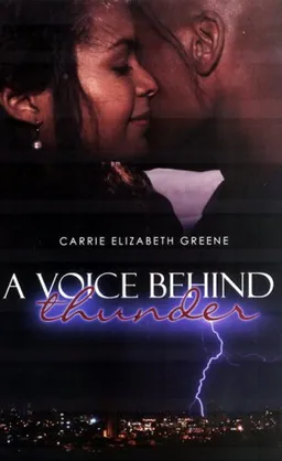 עטיפת הספר A Voice Behind Thunder (Indigo) מאת Carrie Elizabeth Greene