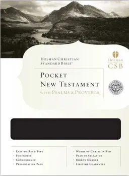 HCSB Pocket New Testament with Psalms and Proverbs (Holman Csb)