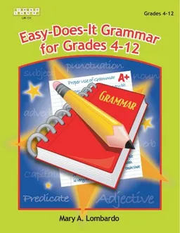 Easy-does-it Grammar for Grades 4-12