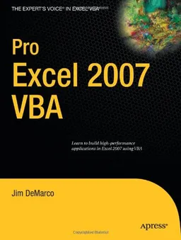 Pro Excel 2007 VBA (Expert's Voice in Excel VBA)