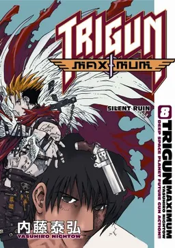 עטיפת הספר Trigun Maximum Volume 8: Silent Ruin (Trigun Maximum (Graphic Novels)) מאת Yasuhiro Nightow