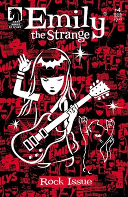 Emily The Strange #4: The Rock Issue (No. 4)