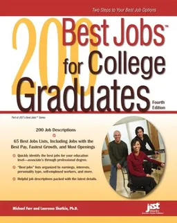 עטיפת הספר 200 Best Jobs for College Graduates מאת Michael Farr