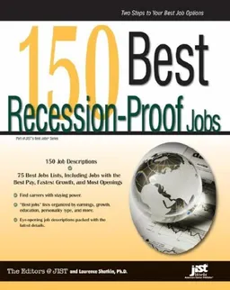 עטיפת הספר 150 Best Recession-Proof Jobs מאת Laurence Shatkin