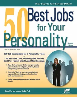 עטיפת הספר 50 Best Jobs for Your Personality מאת Michael Farr