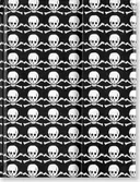 Skull and Crossbones Black Journal (Notebook, Diary)