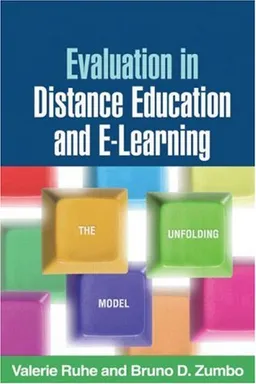 עטיפת הספר Evaluation in Distance Education and E-Learning: The Unfolding Model מאת Valerie Ruhe PhD