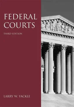 עטיפת הספר Federal Courts מאת Larry W. Yackle