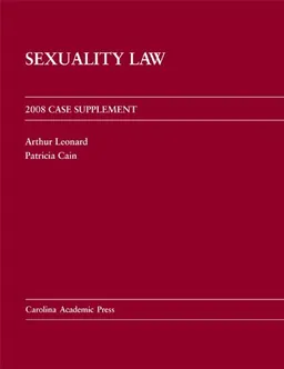 Sexuality Law 2008 Case Supplement
