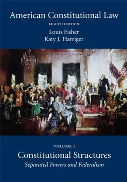 עטיפת הספר American Constitutional Law מאת Louis Fisher
