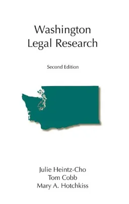 עטיפת הספר Washington Legal Research מאת Julie A. Heintz-Cho