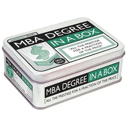 MBA Degree in a Box: All the Prestige for a Fraction of the Price