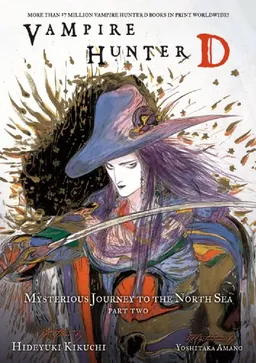 עטיפת הספר Vampire Hunter D Volume 8: Mysterious Journey to the North Sea, Part Two (Pt. 2, v.8) מאת Hideyuki Kikuchi