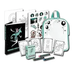 Tara McPherson's Somewhere Under the Rainbow Coloring Kit