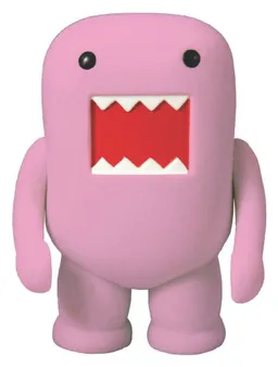 Domo: Flocked Vinyl Figure, Cherry Blossom Pink