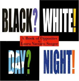 Black? White! Day? Night! - A Book of Opposites (Ala Notable Children's Books (Awards)) (Neal Porter Books)