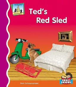 עטיפת הספר Ted's Red Sled (First Rhymes) מאת Pam Scheunemann