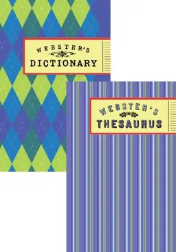 Webster's Dictionary/Webster's Thesaurus Set (shrink-wrapped) מאת ...