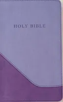 Holy Bible: King James Version, Lilac/Violet, Imitation Leather, Personal Size Giant Print Reference Bible (Hendrickson Bibles)