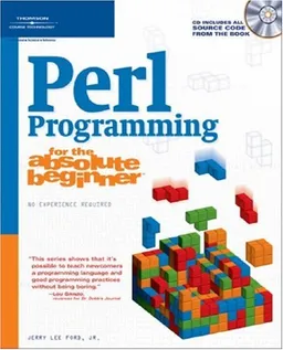 עטיפת הספר Perl Programming for the Absolute Beginner מאת Jr., Jerry Lee Ford