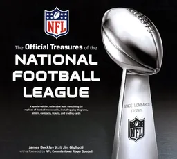 עטיפת הספר The Official Treasures of the National Football League מאת Buckley