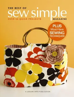 עטיפת הספר Sew Simple: A Collection of Quick Projects (Leisure Arts #4826) מאת Sew Simple magazine