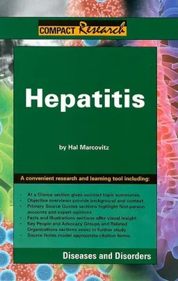 עטיפת הספר Hepatitis (Compact Research Series) מאת Hal Marcovitz