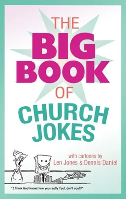 עטיפת הספר The Big Book of Church Jokes מאת Barbour Publishing