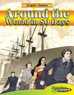 עטיפת הספר Around the World in 80 Days (Graphic Classics) (Graphic Classics) מאת Jules Verne
