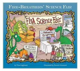 עטיפת הספר Fire-Breathers' Science Fair (Carly's Dragon Days) מאת Tina Gagliardi