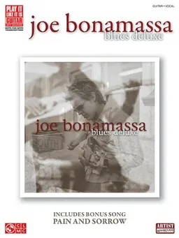 עטיפת הספר Joe Bonamassa - Blues Deluxe (Play It Like It Is Guitar) מאת Joe Bonamassa