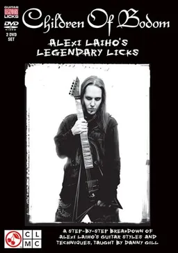 עטיפת הספר Children of Bodom: Alexi Laiho's Legendary Licks (DVD) מאת Children of Bodom