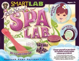עטיפת הספר All Natural Spa Lab (toy and book) מאת Jenna Land Free