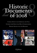 Historic Documents of 2008