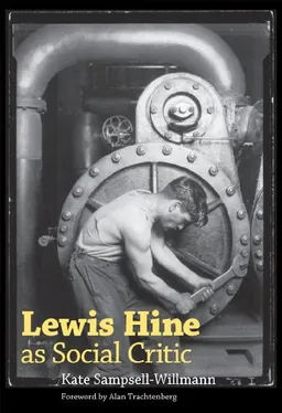 עטיפת הספר Lewis Hine as Social Critic מאת Kate Sampsell-Willmann