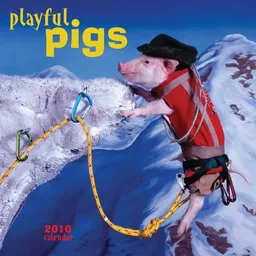 Playful Pigs 2010 Wall Calendar