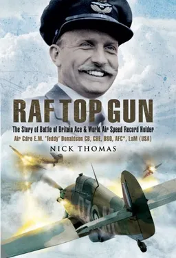 RAF TOP GUN: The Story of Battle of Britain Ace and World Air Speed Record Holder Air Cdre E.M. 'Teddy' Donaldson CB, CBE, DSO, AFC*, LoM (USA)