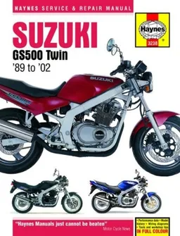 Suzuki GS500 Twin 1989-2008 (Haynes Service & Repair Manual)